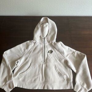 Lululemon scuba hoodie x CU boulder